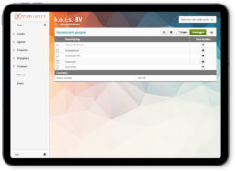 boss sportivity administratie van abonnementen